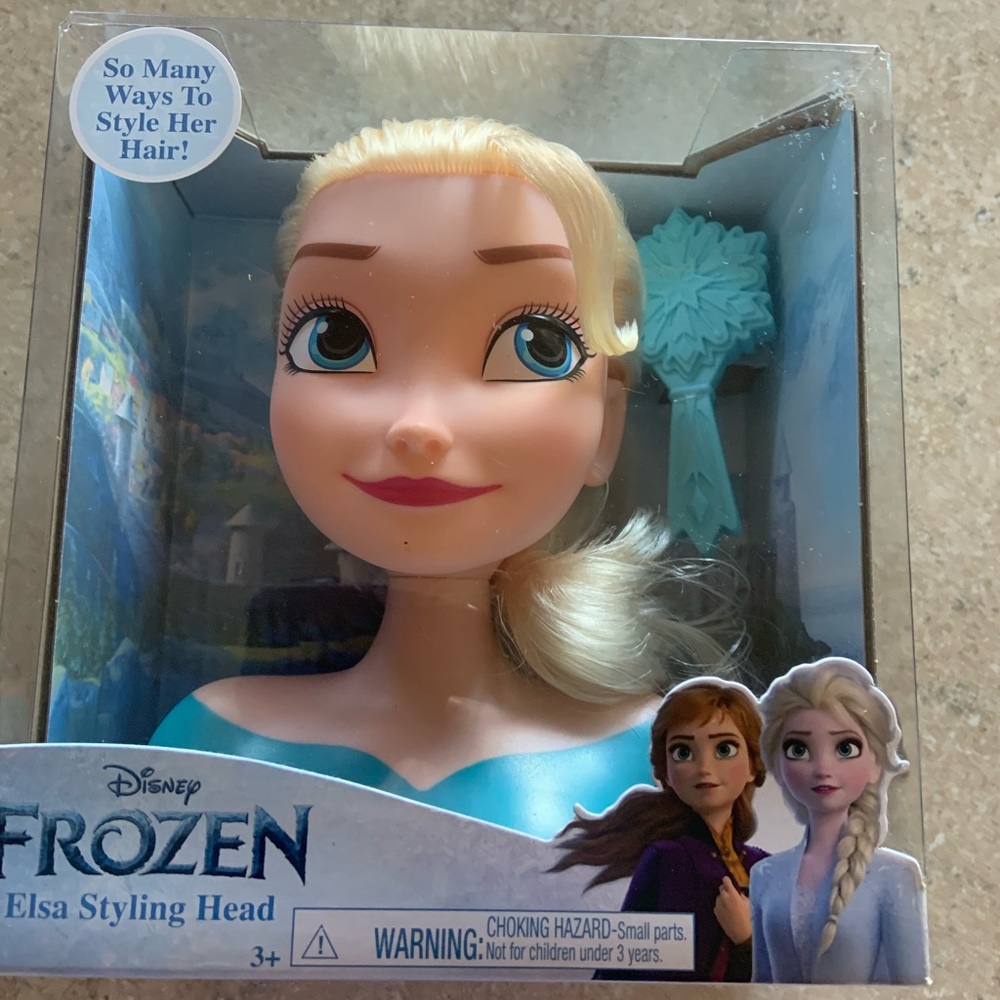 Disney Frozen Elsa Styling head